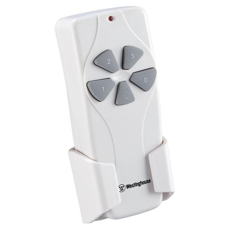 WESTINGHOUSE Remote Control Ceiling Fan 3 Speeds and -Light Dimmablemer White 7787000